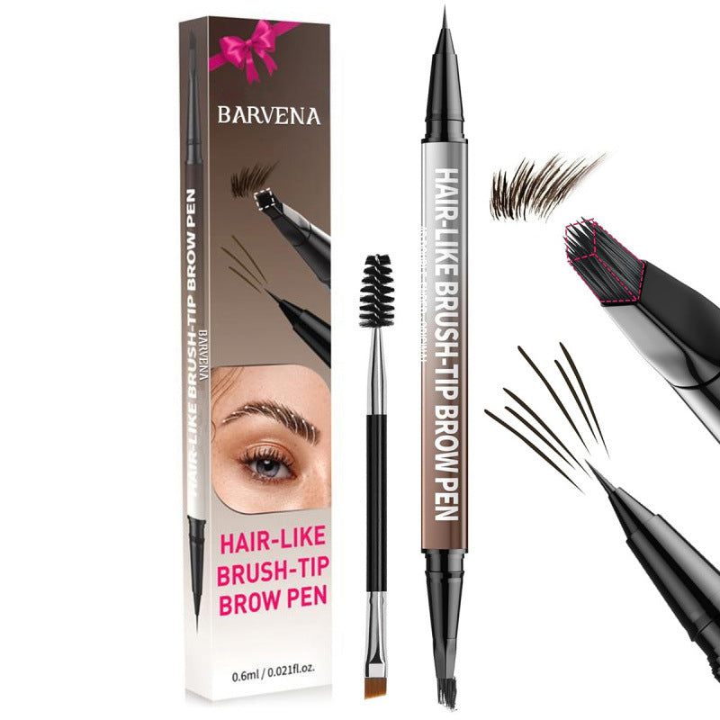 🌟 Buy 1 Get 1 Free✨ 4D Brow Pen – For Natural, All-Day Eyebrow & Eyeliner Perfection! 💁‍♀