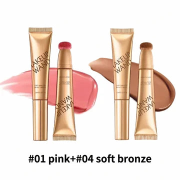 🎁LAST DAY  BUY 1 GET 1 FREE 💖Blush Wand & Contour Wand Duo