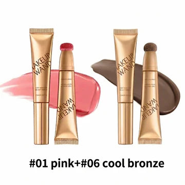 🎁LAST DAY  BUY 1 GET 1 FREE 💖Blush Wand & Contour Wand Duo