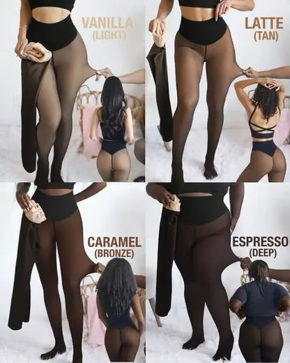 🔥New Compression Band & One Seam Option! The Original Magic Fleece Lined Leggings