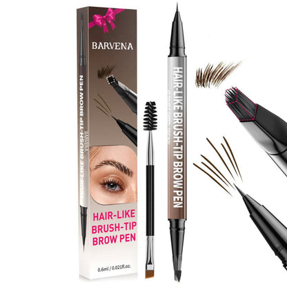 🌟 Buy 1 Get 1 Free✨ 4D Brow Pen – For Natural, All-Day Eyebrow & Eyeliner Perfection! 💁‍♀