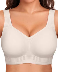 🏆🔥Super Firming Leopard Print Jelly Bra | Women Wirefree Bras 👍No More Sagging Breasts