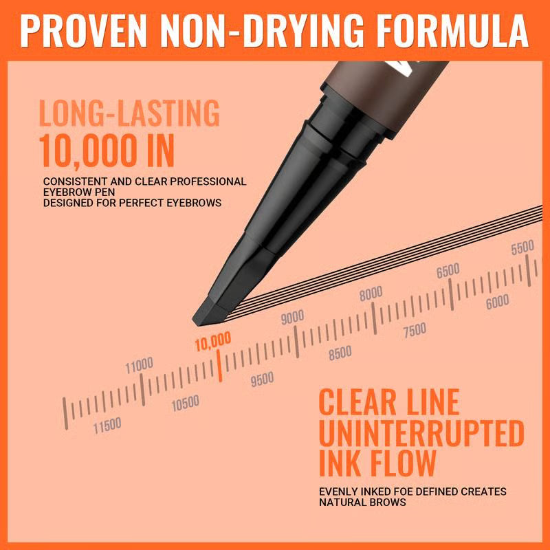 🌟 Buy 1 Get 1 Free✨ 4D Brow Pen – For Natural, All-Day Eyebrow & Eyeliner Perfection! 💁‍♀