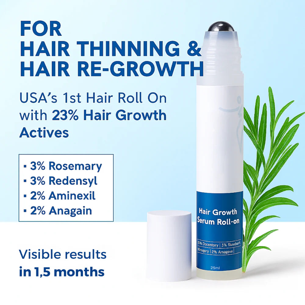 🔥LAST DAY BUY 1 GET 1 FREE🔥Grows Hair Serum Roll