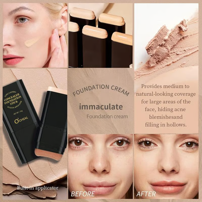 🔥Last Day Promotion 49% OFF✨Luminous Dual-Ended Concealer Foundation Stick