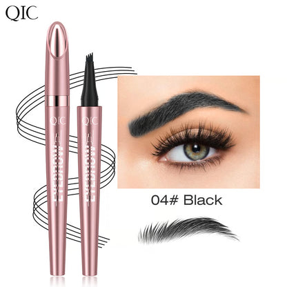 🔥BUY 1 GET 1 FREE --First special offer in 2026🔥Waterproof Micro-Fork Eyebrow Pencil, Long-Lasting Brow Pen for Natural Hair-Like Strokes