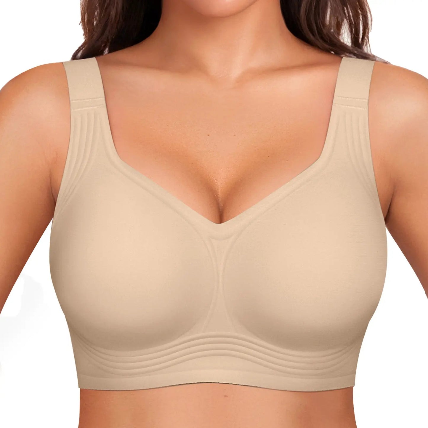 🏆🔥Super Firming Leopard Print Jelly Bra | Women Wirefree Bras 👍No More Sagging Breasts