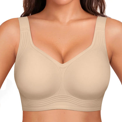 🏆🔥Super Firming Leopard Print Jelly Bra | Women Wirefree Bras 👍No More Sagging Breasts