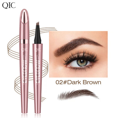 🔥BUY 1 GET 1 FREE --First special offer in 2026🔥Waterproof Micro-Fork Eyebrow Pencil, Long-Lasting Brow Pen for Natural Hair-Like Strokes