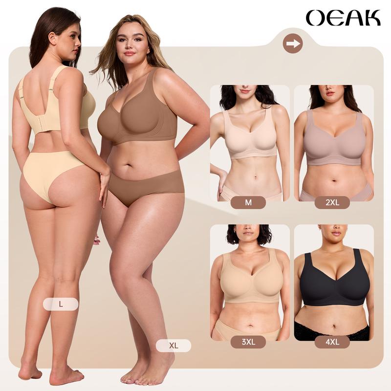🏆🔥Super Firming Leopard Print Jelly Bra | Women Wirefree Bras 👍No More Sagging Breasts