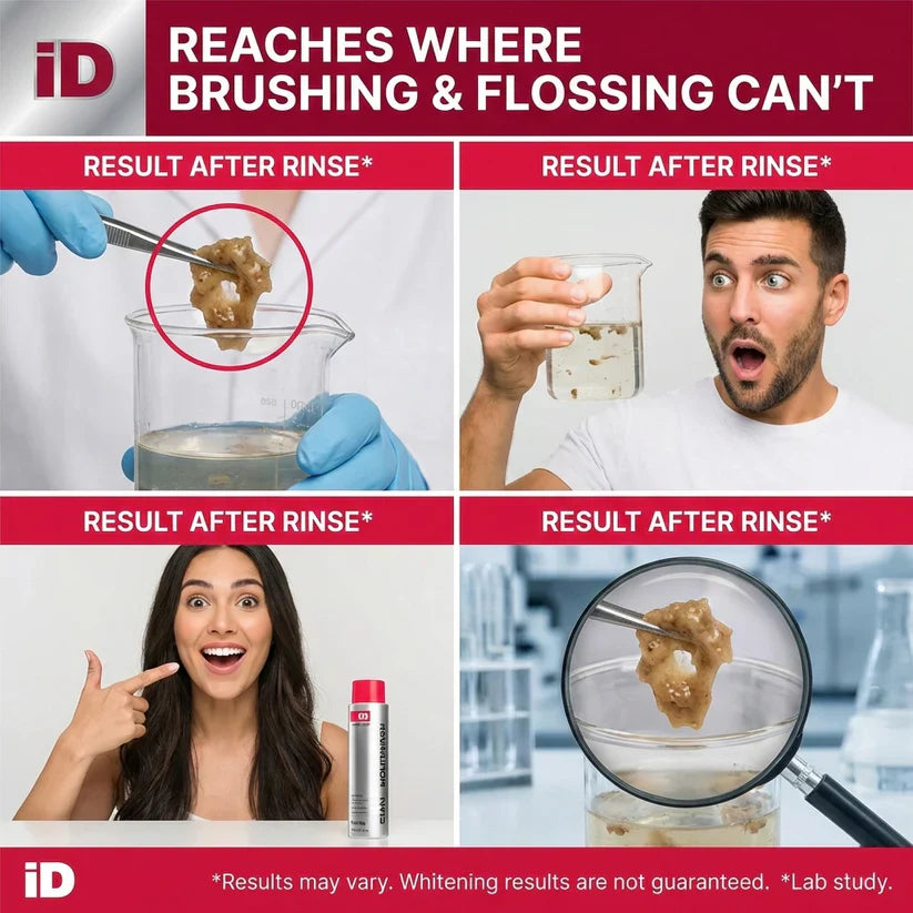 🔥LAST DAY 50% OFF 🦷Power Stain-Removing Mouthwash – Brighter Teeth in Every Rinse 💎